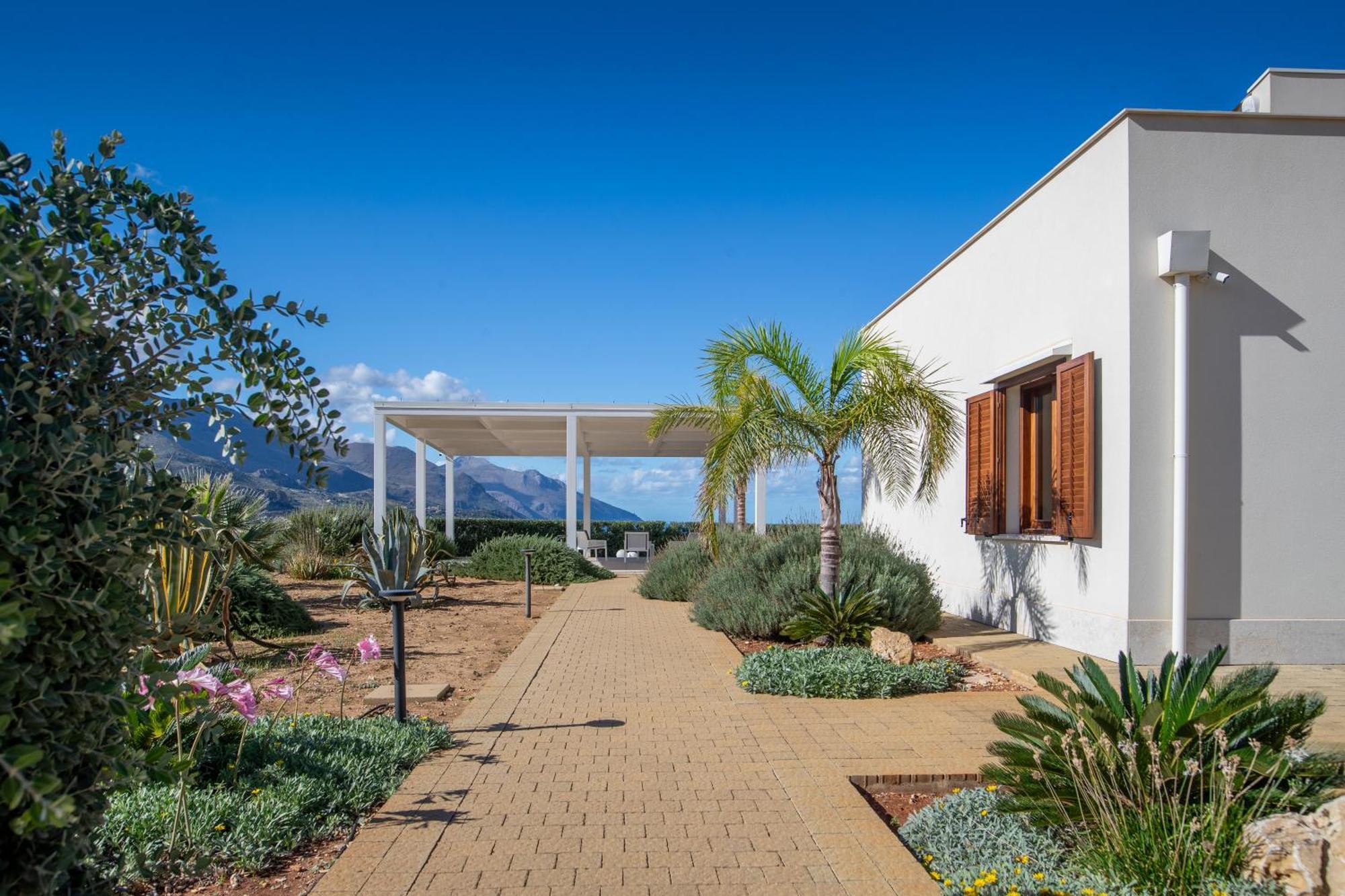 Villa Etesiae Castellammare del Golfo Esterno foto