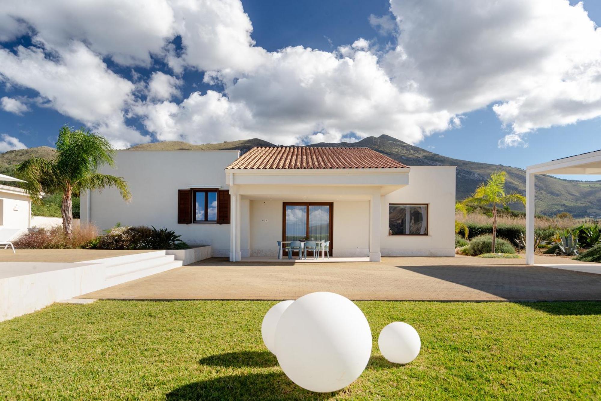 Villa Etesiae Castellammare del Golfo Esterno foto