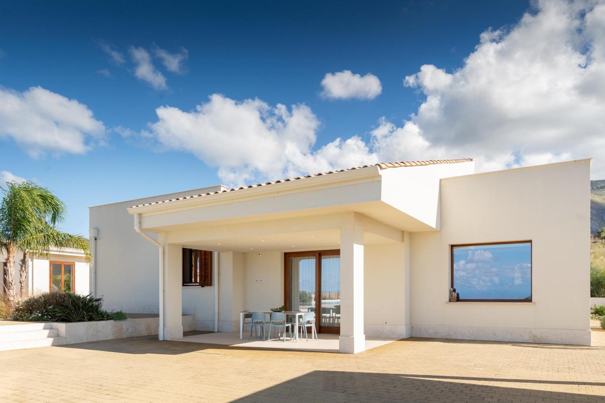 Villa Etesiae Castellammare del Golfo Esterno foto