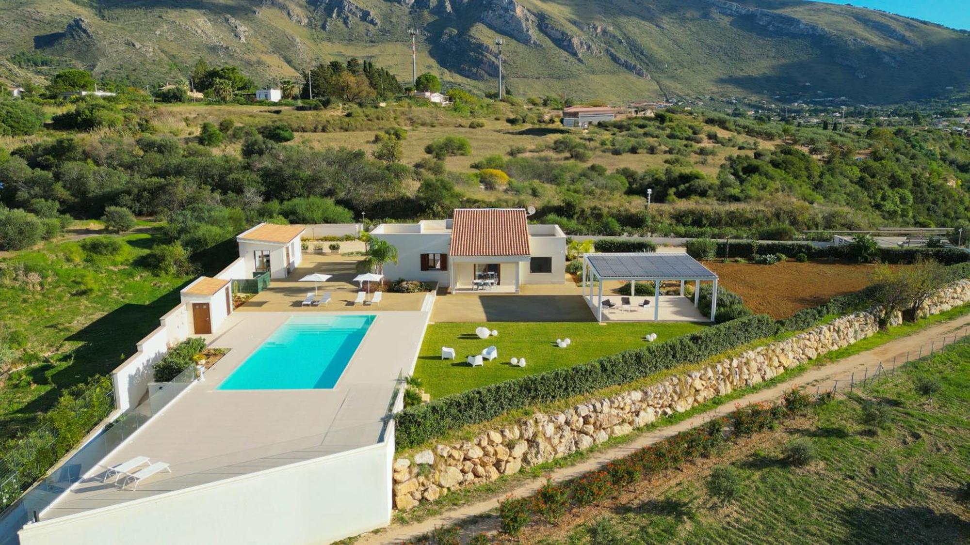 Villa Etesiae Castellammare del Golfo Esterno foto