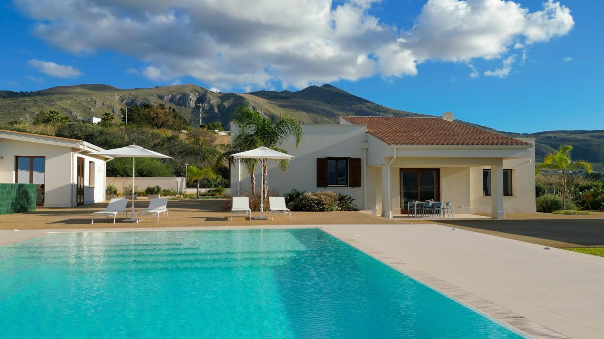 Villa Etesiae Castellammare del Golfo Esterno foto